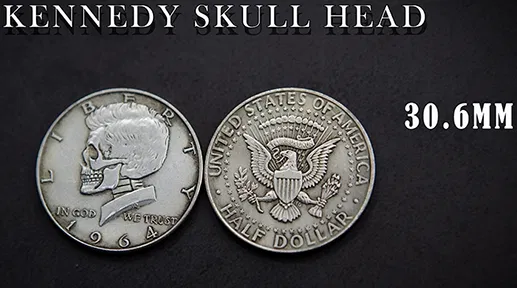 Skull Head Coin (Multiple Versions Available) - image 1
