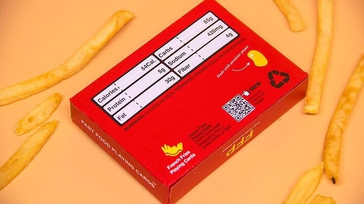 Ketchup and Fries Playing Cards - thumbnail 4