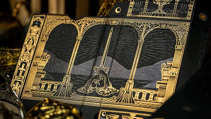 King Arthur Golden Knight Playing Cards - image 2