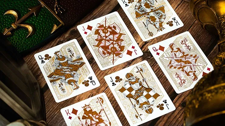 King Arthur Golden Knight Playing Cards - image 5