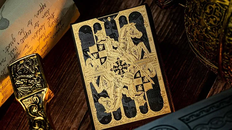 King Arthur Golden Knight Playing Cards - image 6