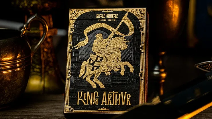 King Arthur Golden Knight Playing Cards - image 1