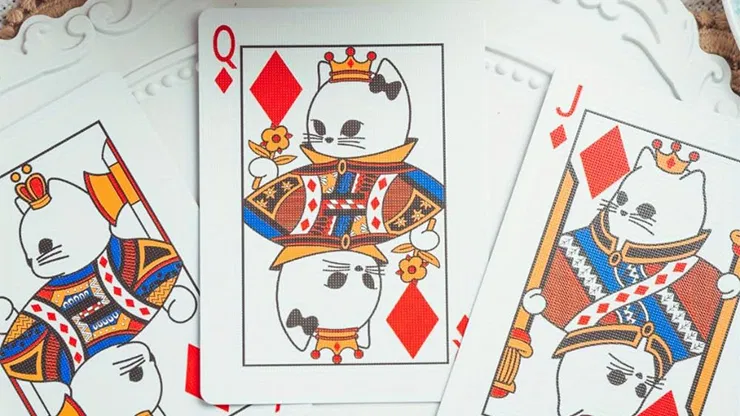 Kitten Diary - Red Limited Edition Playing Cards - image 4