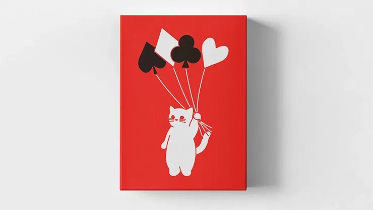 Kitten Diary - Red Limited Edition Playing Cards - image 1