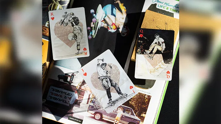 Lance Mountain Skating Skeletons Playing Cards - image 4