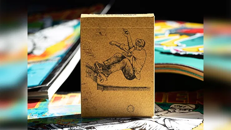 Lance Mountain Skating Skeletons Playing Cards - image 1