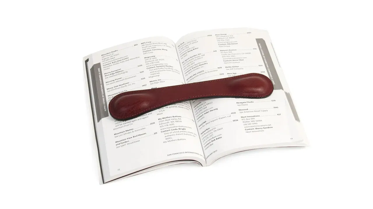 Leather Book Weight - image 1