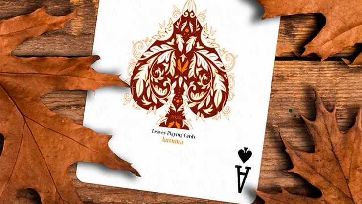 Leaves Autumn Playing Cards - image 1
