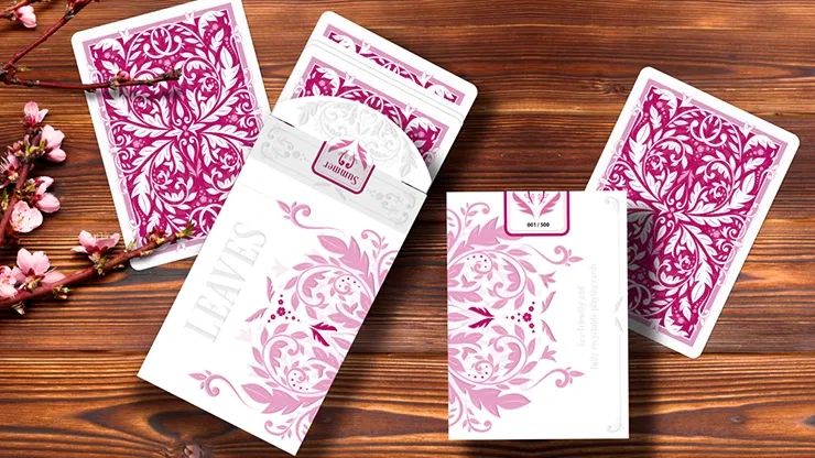 Leaves Summer Collector's White Playing Cards - image 1