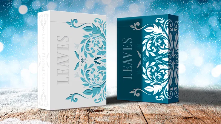 Leaves Winter Playing Cards - image 4