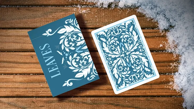 Leaves Winter Playing Cards - image 1