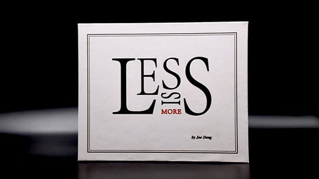 Less Is More The Orange Tree Magic Vanishing Inc Magic Shop