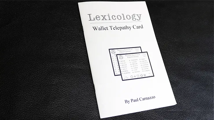 Lexicology 2.0 with Telepathy card - image 1