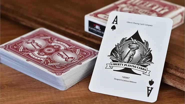 Liberty Playing Cards (Red) - image 3