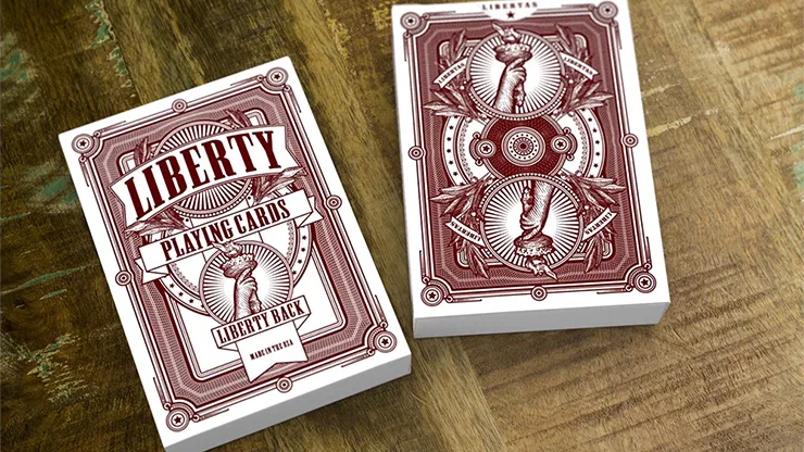 Liberty Playing Cards (Red) - image 1