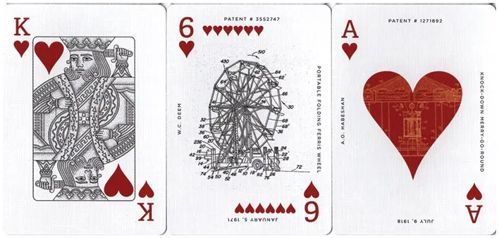 Limited Edition Art of the Amusement Patent Playing Cards - image 5