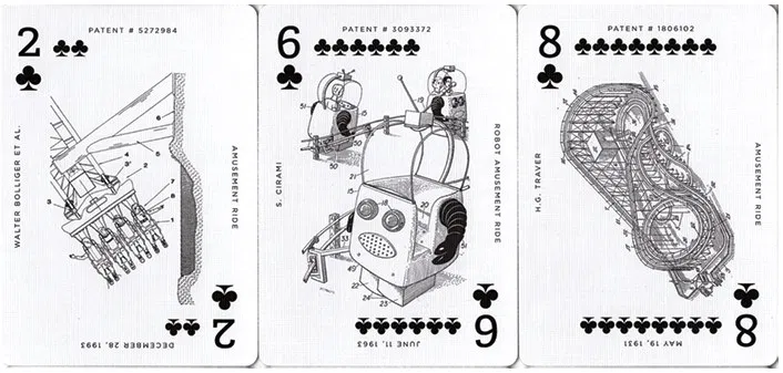 Limited Edition Art of the Amusement Patent Playing Cards - image 6