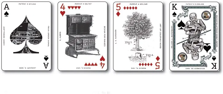 Limited Edition Art of the Classic Patent Playing Cards - image 4