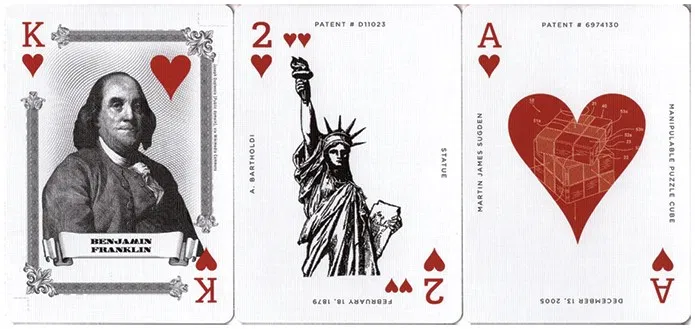 Limited Edition Art of the Famous Patent Playing Cards - image 4