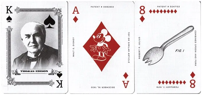 Limited Edition Art of the Famous Patent Playing Cards - image 5