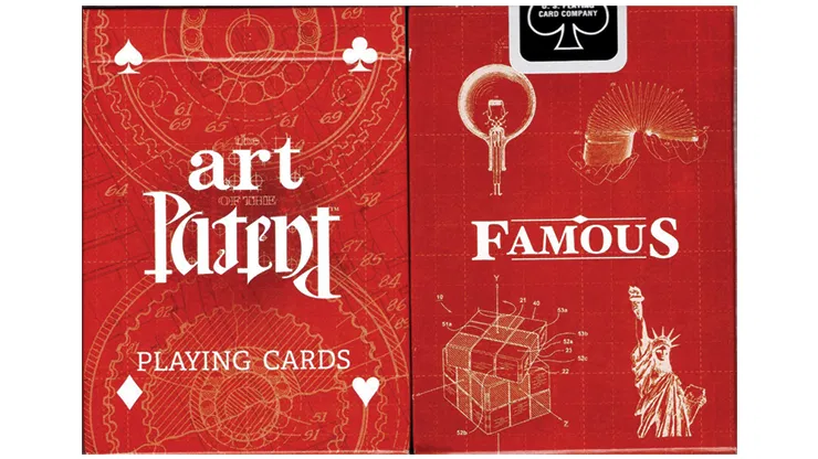 Limited Edition Art of the Famous Patent Playing Cards - image 1