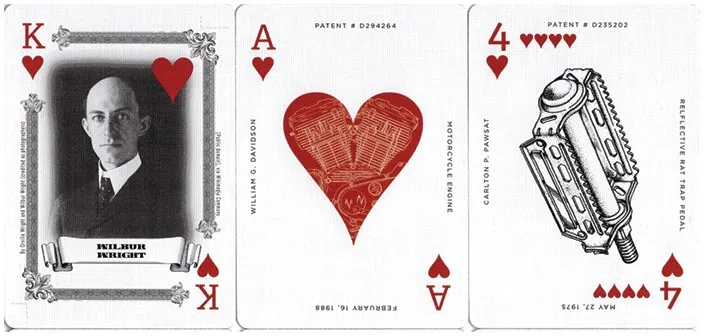 Limited Edition Art of the Vehicle Patent Playing Cards - image 5