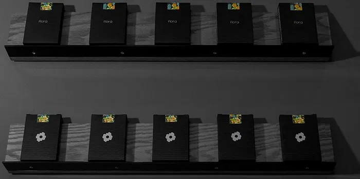 Black Flora Playing Cards - image 2