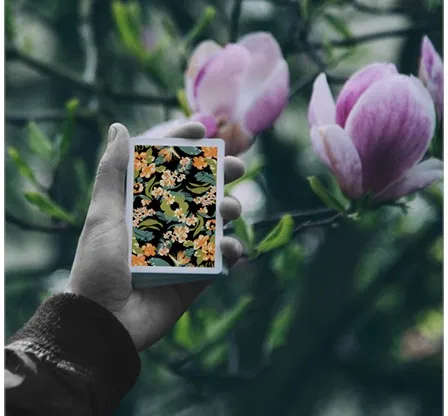 Black Flora Playing Cards - image 4