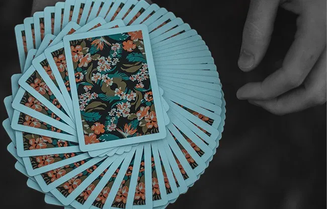 Black Flora Playing Cards - image 5