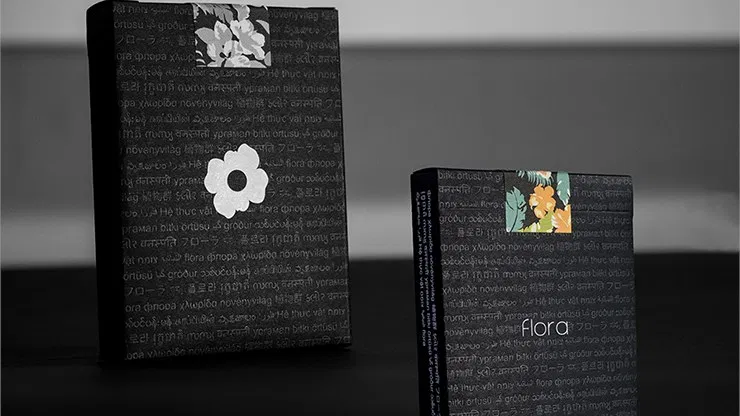 Black Flora Playing Cards - image 1