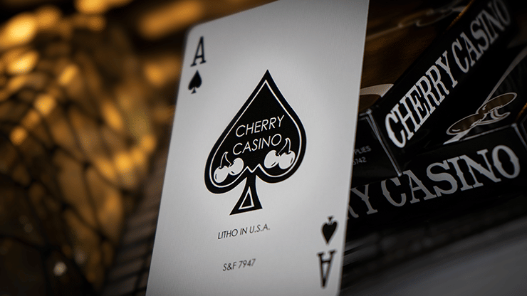 Limited Edition Cherry Casino Numbered Seals Playing Cards - thumbnail 3