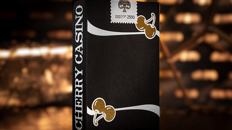 Limited Edition Cherry Casino Numbered Seals Playing Cards - image 1