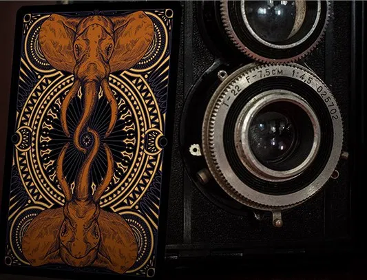 Limited Edition Elephant Playing Cards - Night - image 3