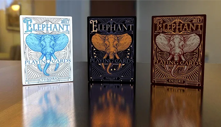Limited Edition Elephant Playing Cards - Night - image 5
