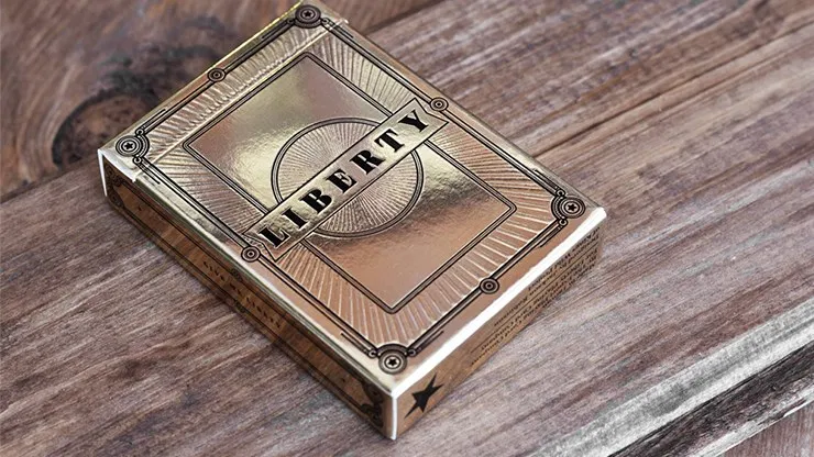 Limited Edition Gold Liberty Playing Cards - image 1