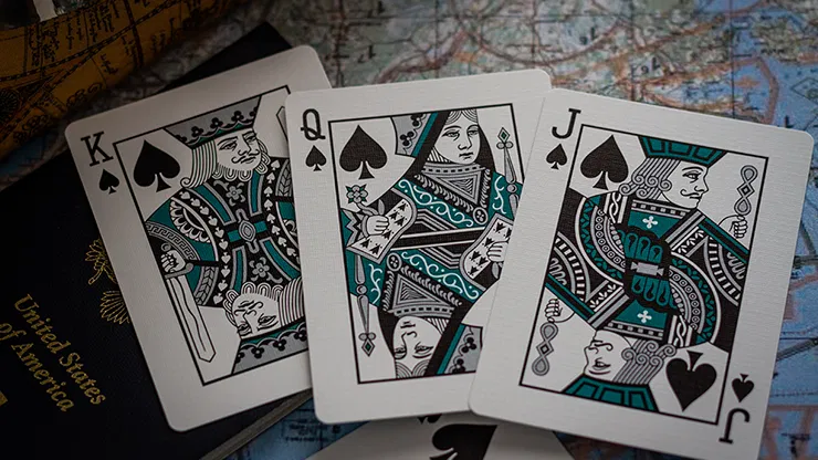 Limited Edition Lounge Playing Cards (Terminal Teal) - image 3
