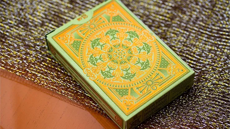 Limited Edition Olive Tally Ho Playing Cards - image 2