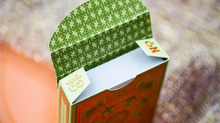 Limited Edition Olive Tally Ho Playing Cards - image 4