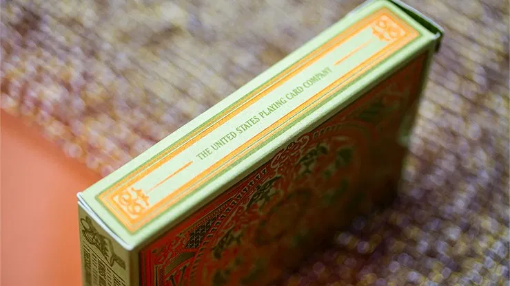 Limited Edition Olive Tally Ho Playing Cards - image 5
