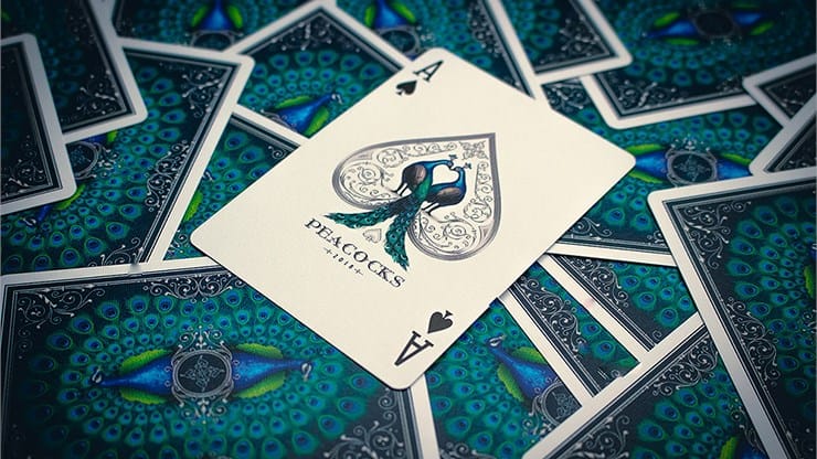 Peacocks Playing Cards - thumbnail 4