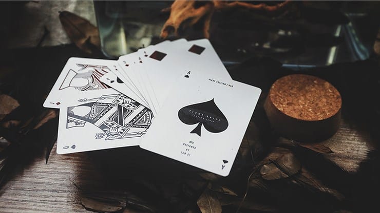Limited Edition Plume Knife Playing Card (White) - thumbnail 6