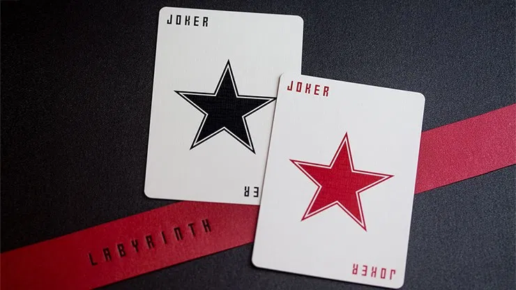 Red Labyrinth Playing Cards - image 3