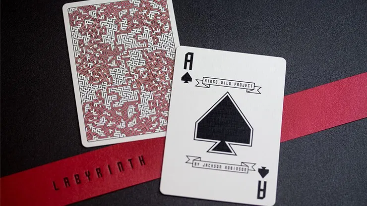 Red Labyrinth Playing Cards - image 4