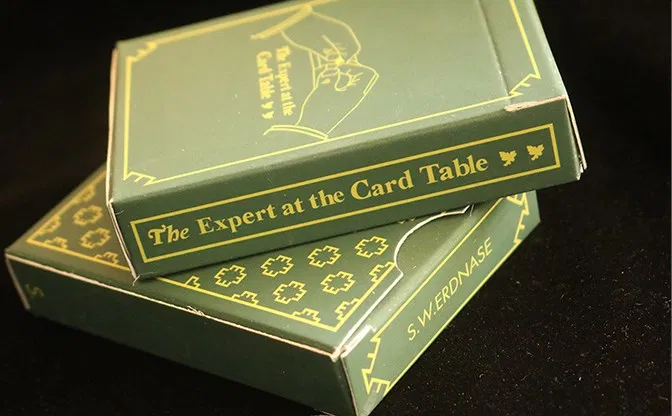 The Expert at the Card Table  Playing Cards (Green) - image 2