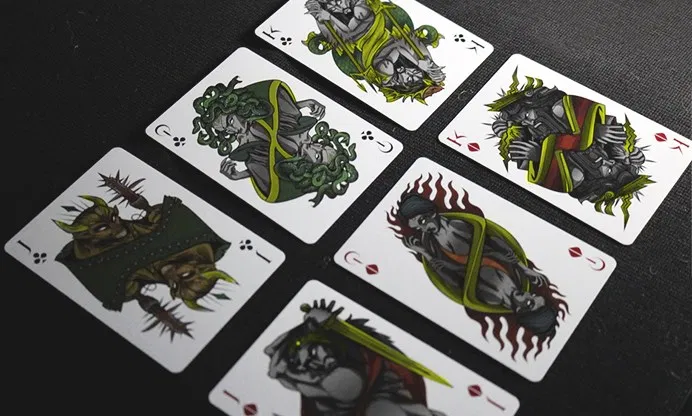 Theos Green Playing Cards - image 5