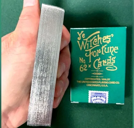 Ye Witches' Fortune Gilded Playing Cards - image 1