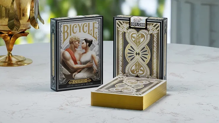 Limited Gilded Bicycle Cupid Playing Cards - image 1