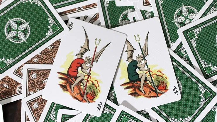 Limited Gilded Edition Late 19th Century Vanity Playing Cards - image 2