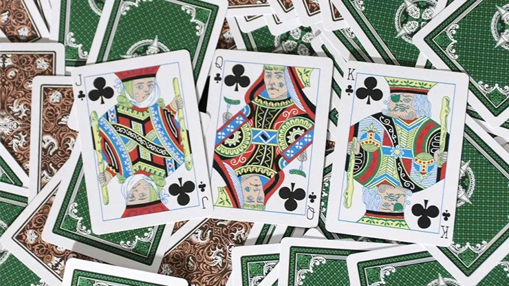 Limited Gilded Edition Late 19th Century Vanity Playing Cards - image 3