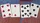Squared Faro #366 Gilded Playing Cards (Blue) - image 2
